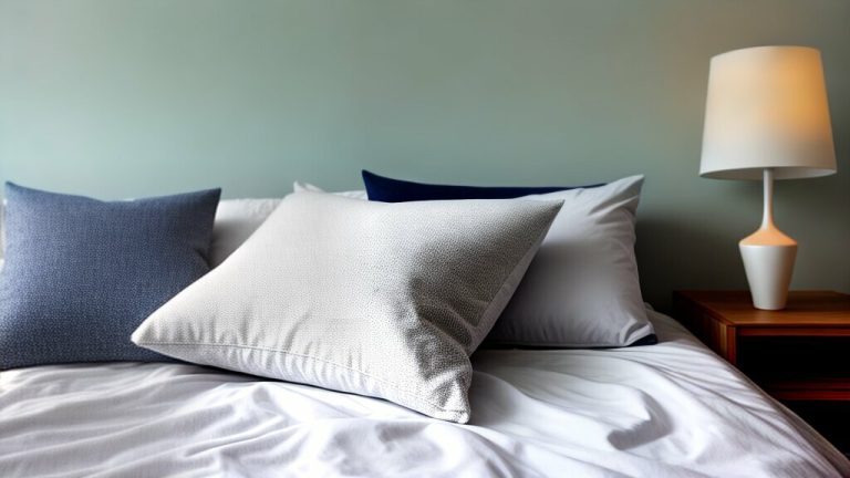 How to spot clean a pillow.